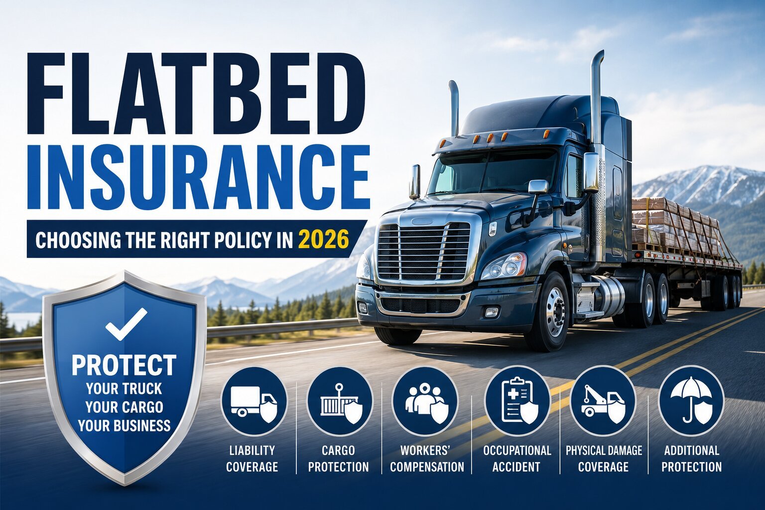 Flatbed Insurance 2026: Choosing the Right Policy