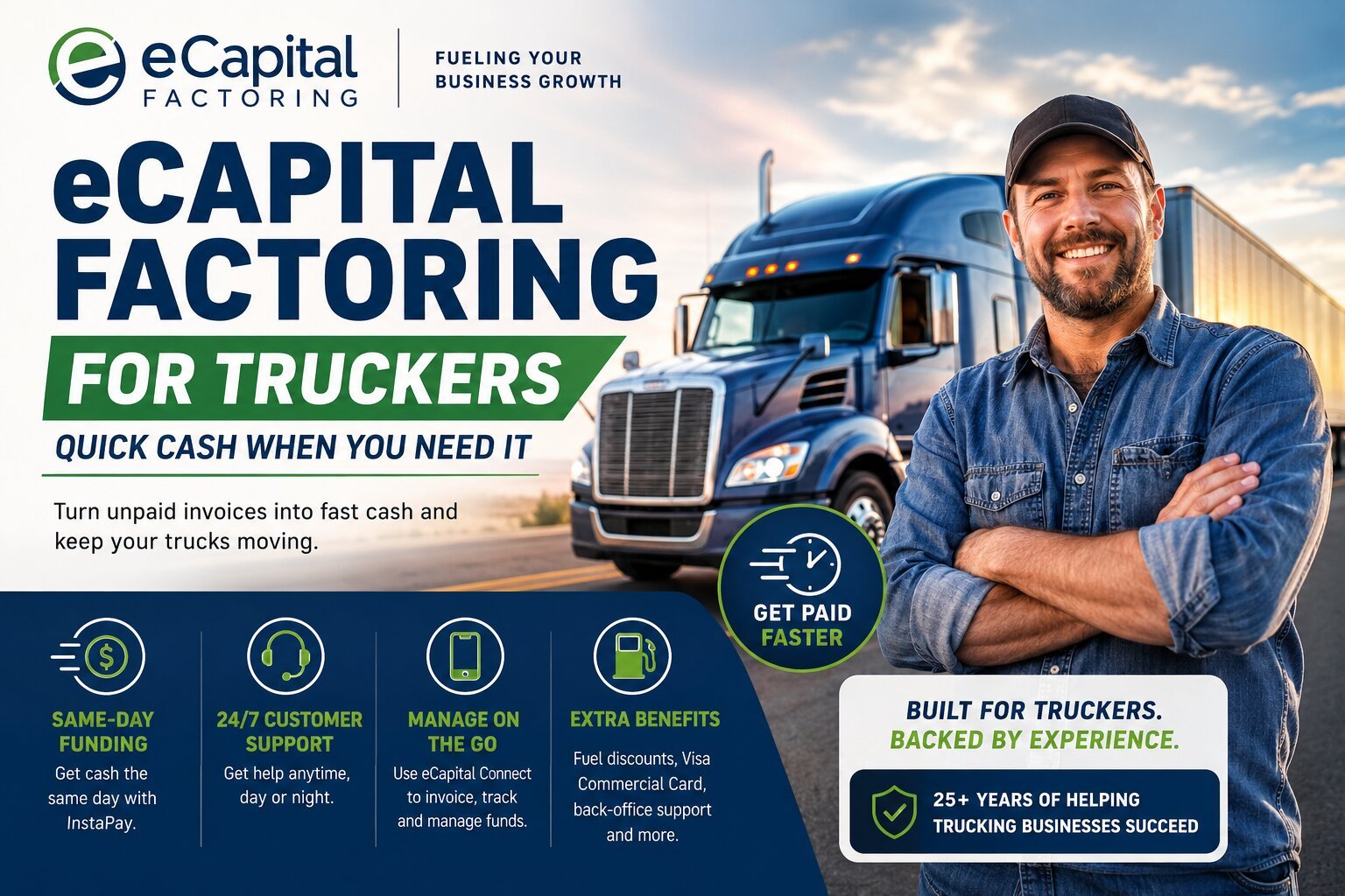 eCapital Factoring for Truckers