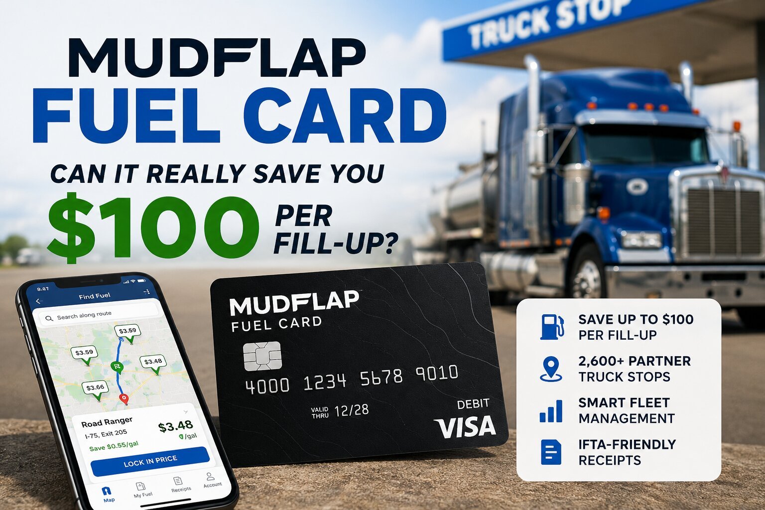 Mudflap Fuel Card