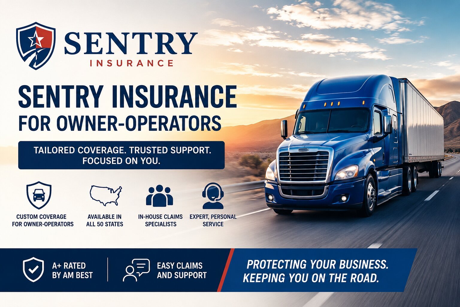 Sentry Insurance for Owner-Operators